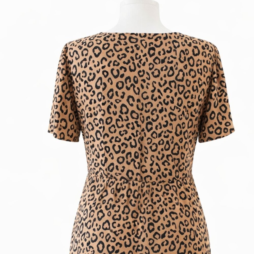 NWOT Lane Bryant Animal Print Midi Dress | Size 16 - Picture 13 of 15